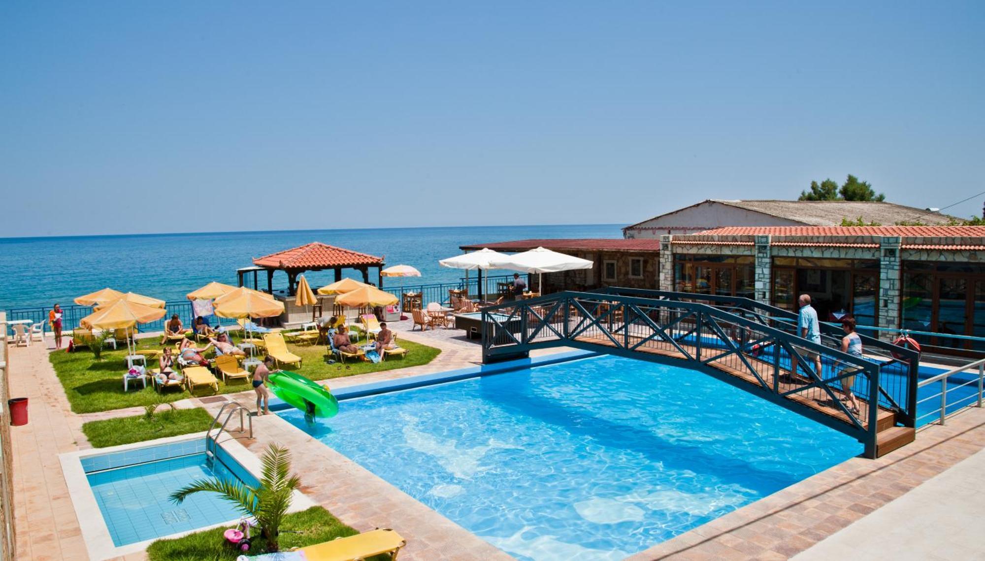 Ekavi Hotel Sfáka Exterior foto